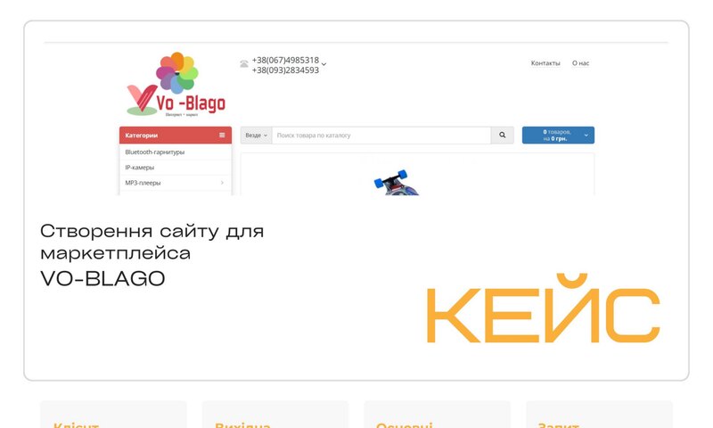 VO-BLAGO — маркетплейс